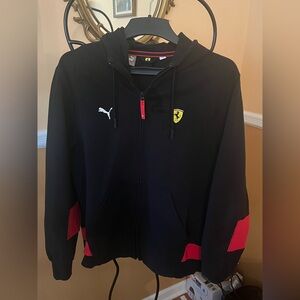 Puma Ferrari Scuderia Full-Zip
Sweatshirt Mens Size XL - Black